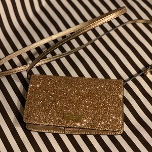 Glitter phone wallet